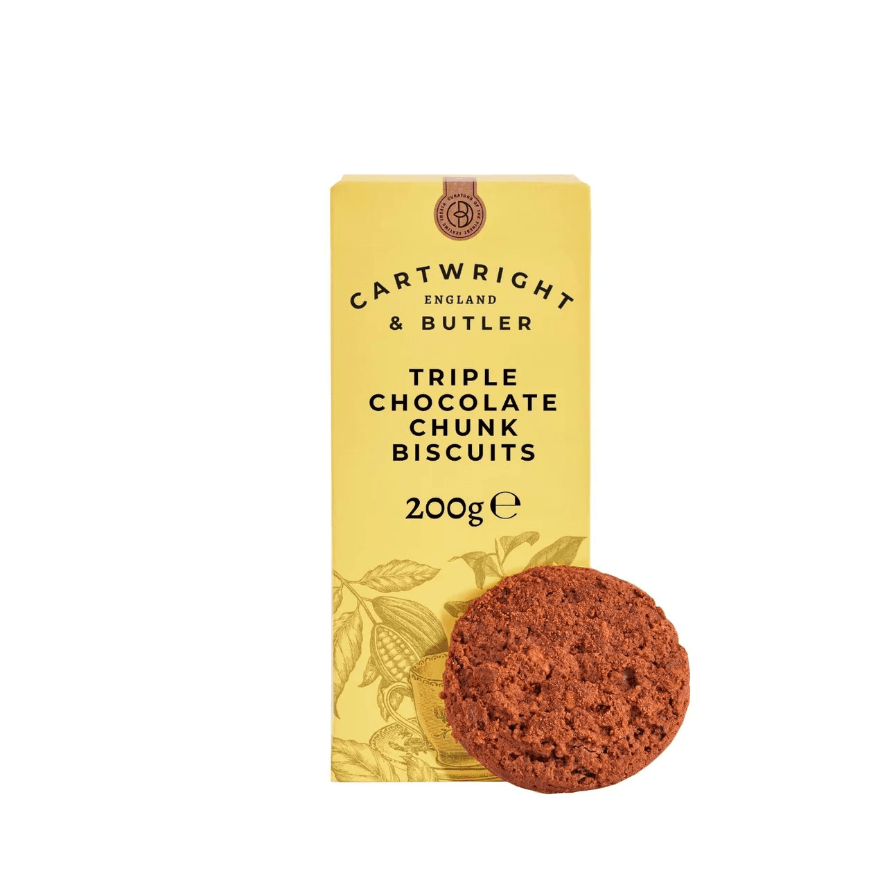 Cartwright & Butler Triple Chocolate Chunk Biscuits | 200g