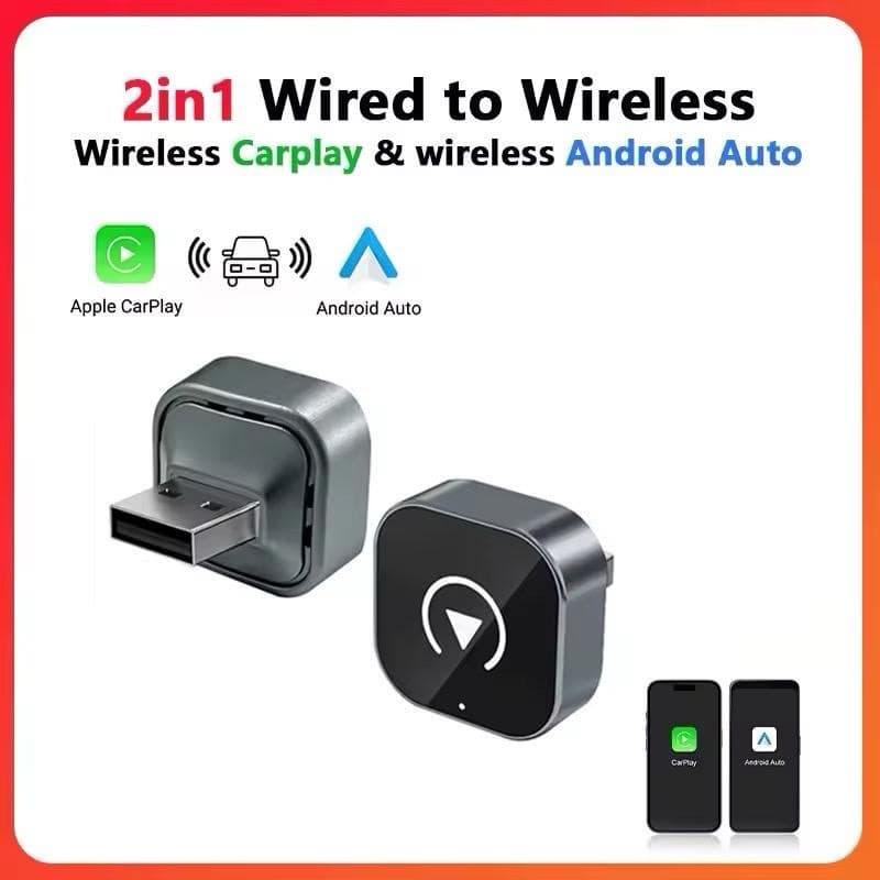 Wireless CarPlay / Android Auto Adapter - alternate view