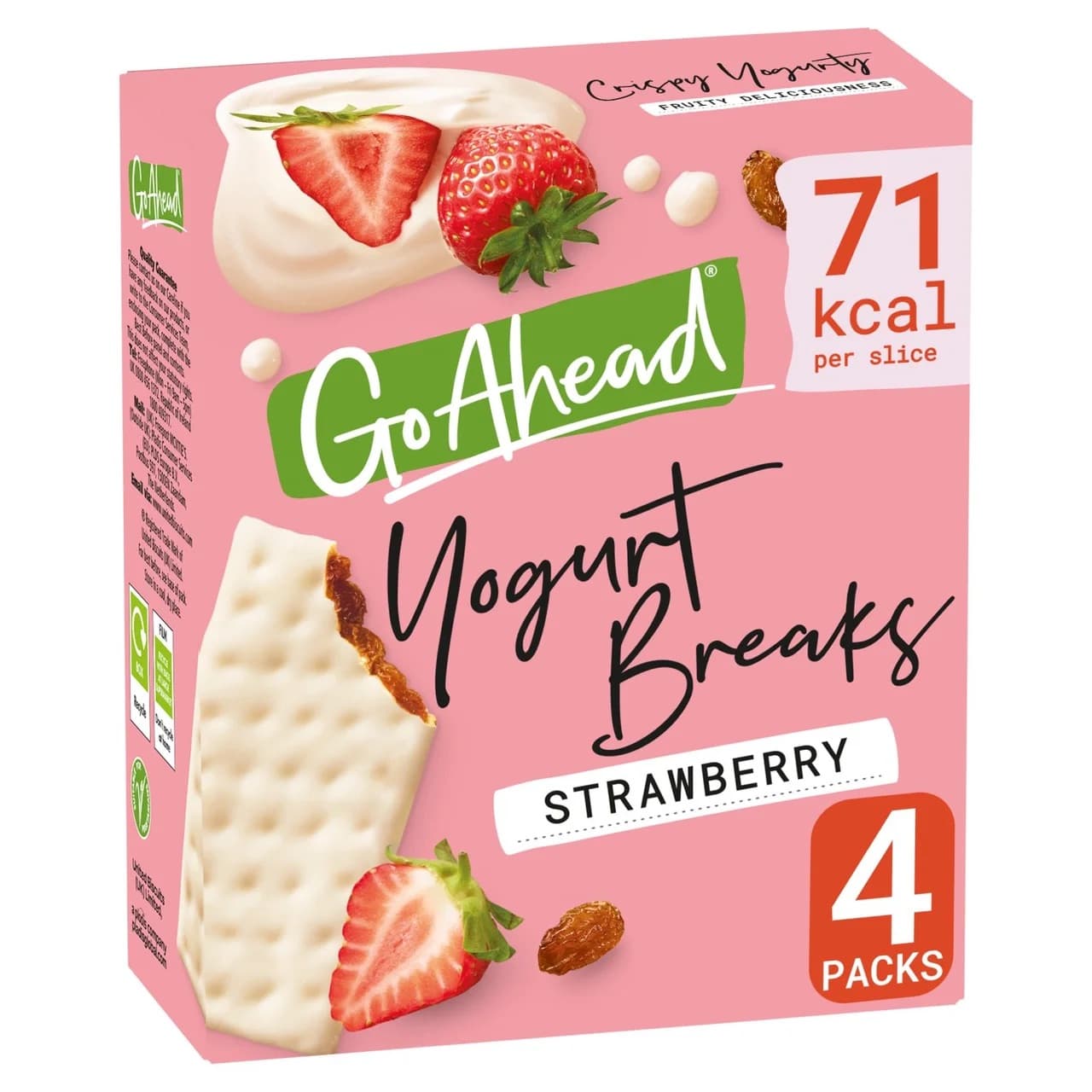 Go Ahead Strawberry Fruit Yogurt Breaks Snack Bars Multipack - alternate view