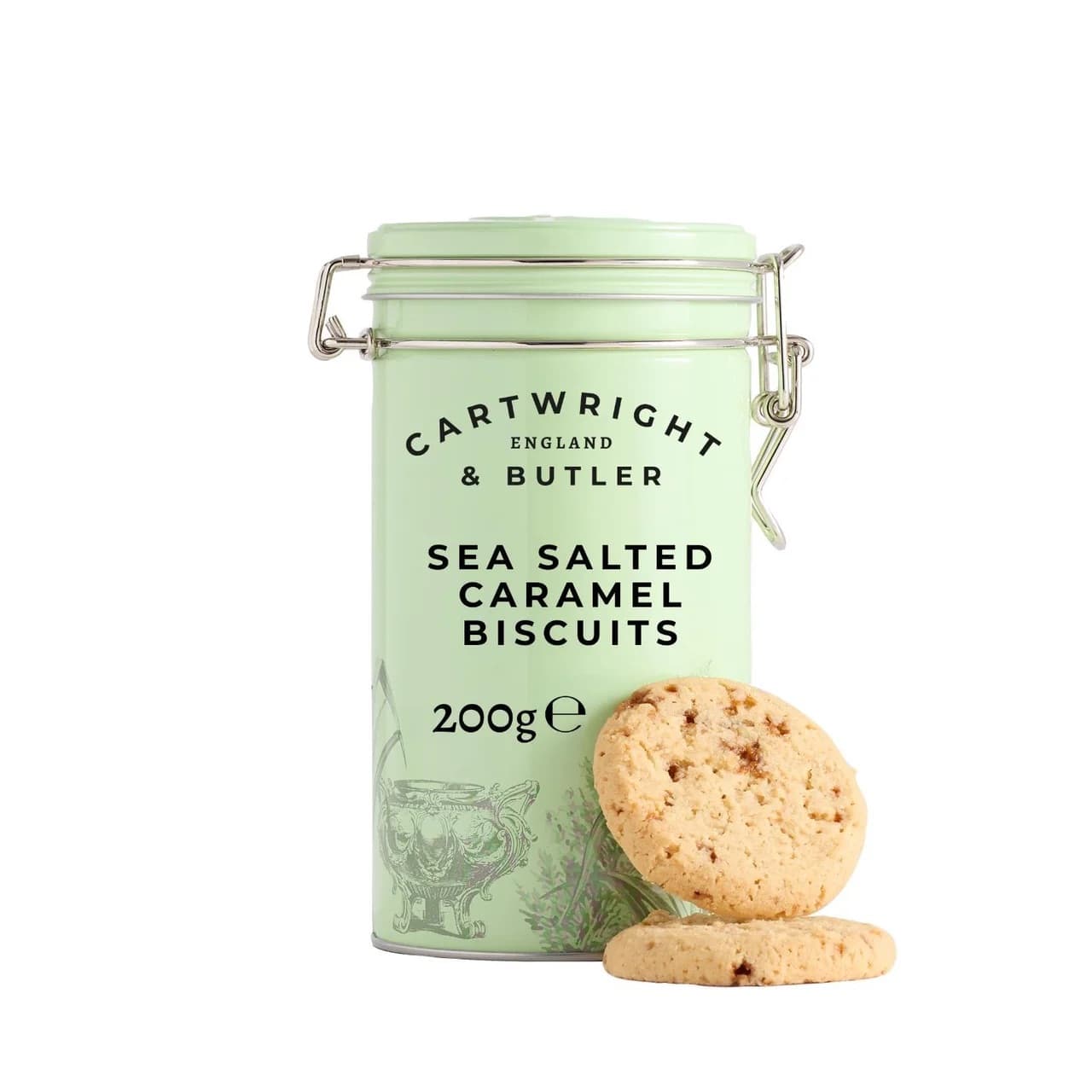 Cartwright & Butler Sea Salted Caramel Biscuits in Tin